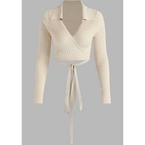 Cider V-Neck Knit Sweater